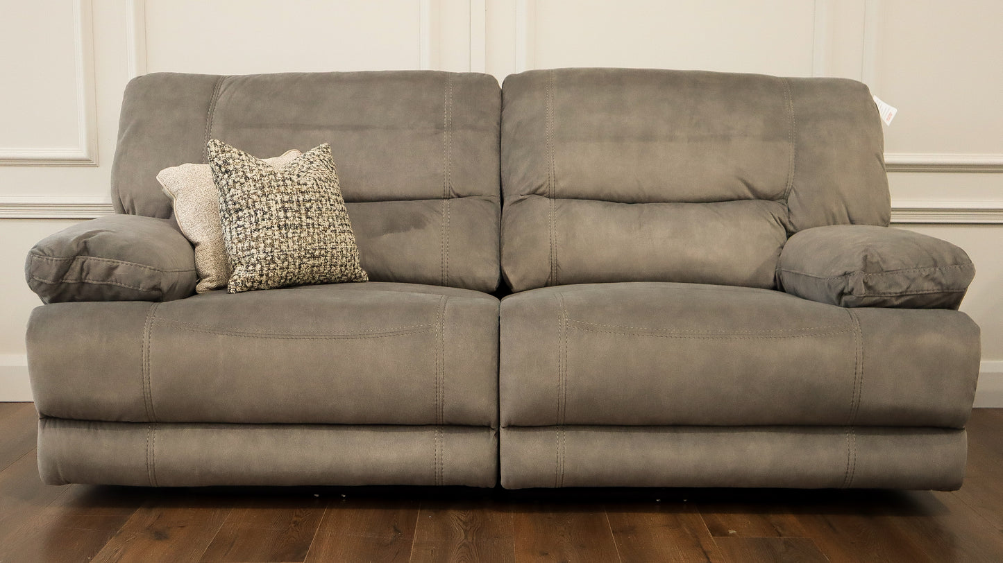 Fulton Power Sofa Range - Dark Taupe