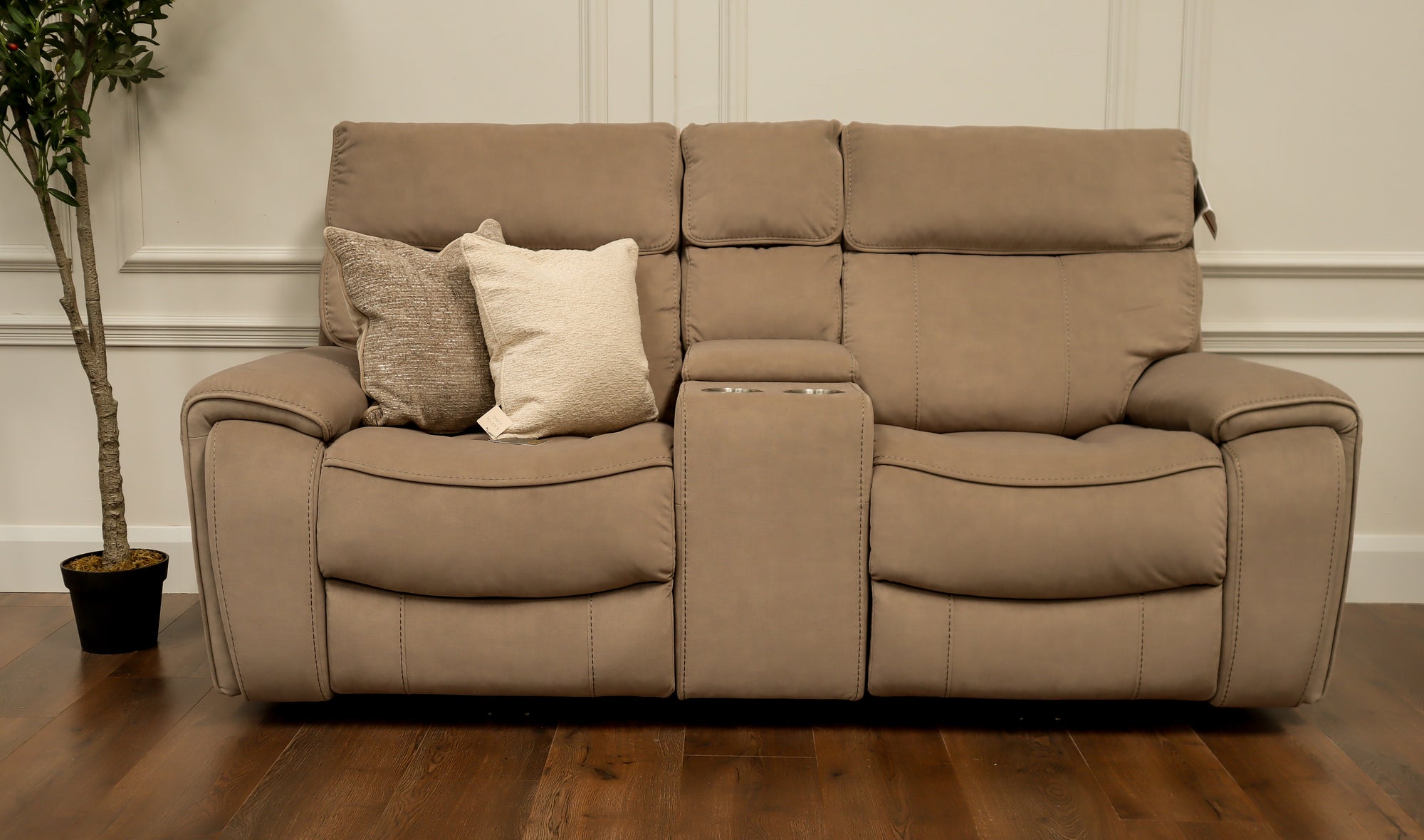Scarlet Power Sofa Range - Taupe