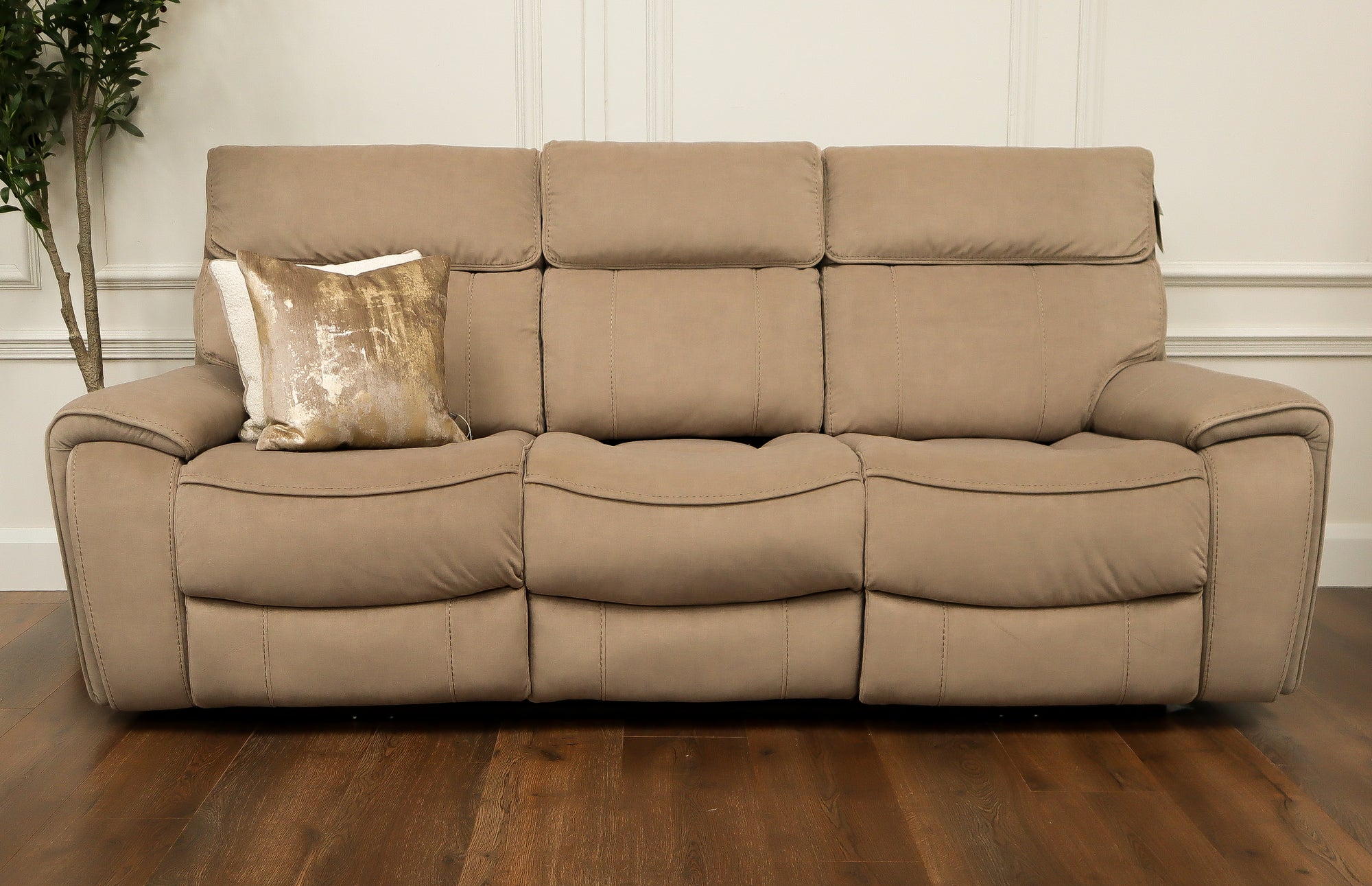Scarlet Power Sofa Range - Taupe