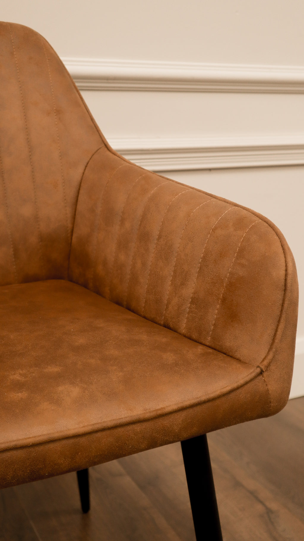 EZ Bar Stool - Tan Suede
