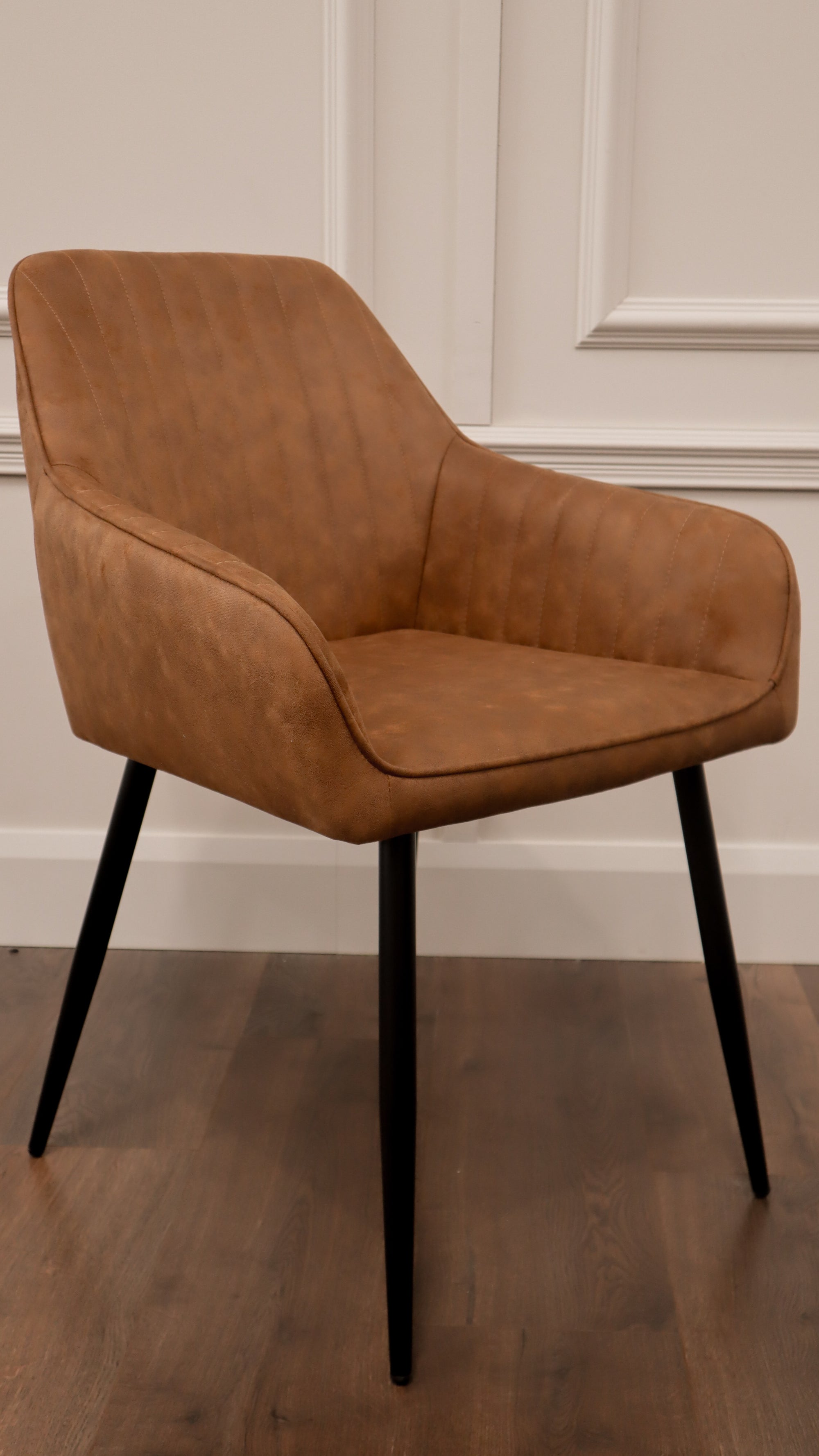 EZ Dining Chair - Tan Suede