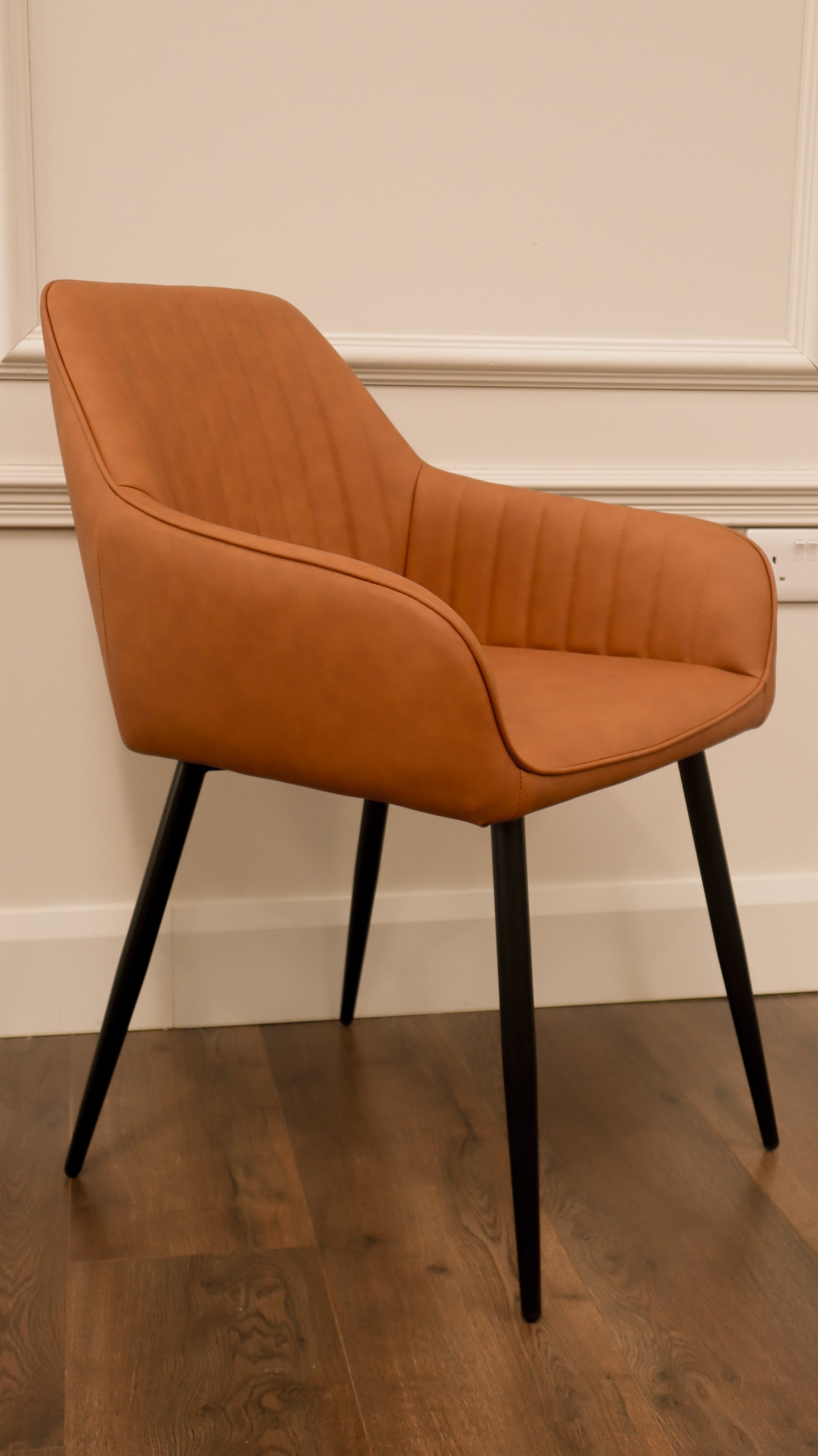 EZ Dining Chair - Tan PU
