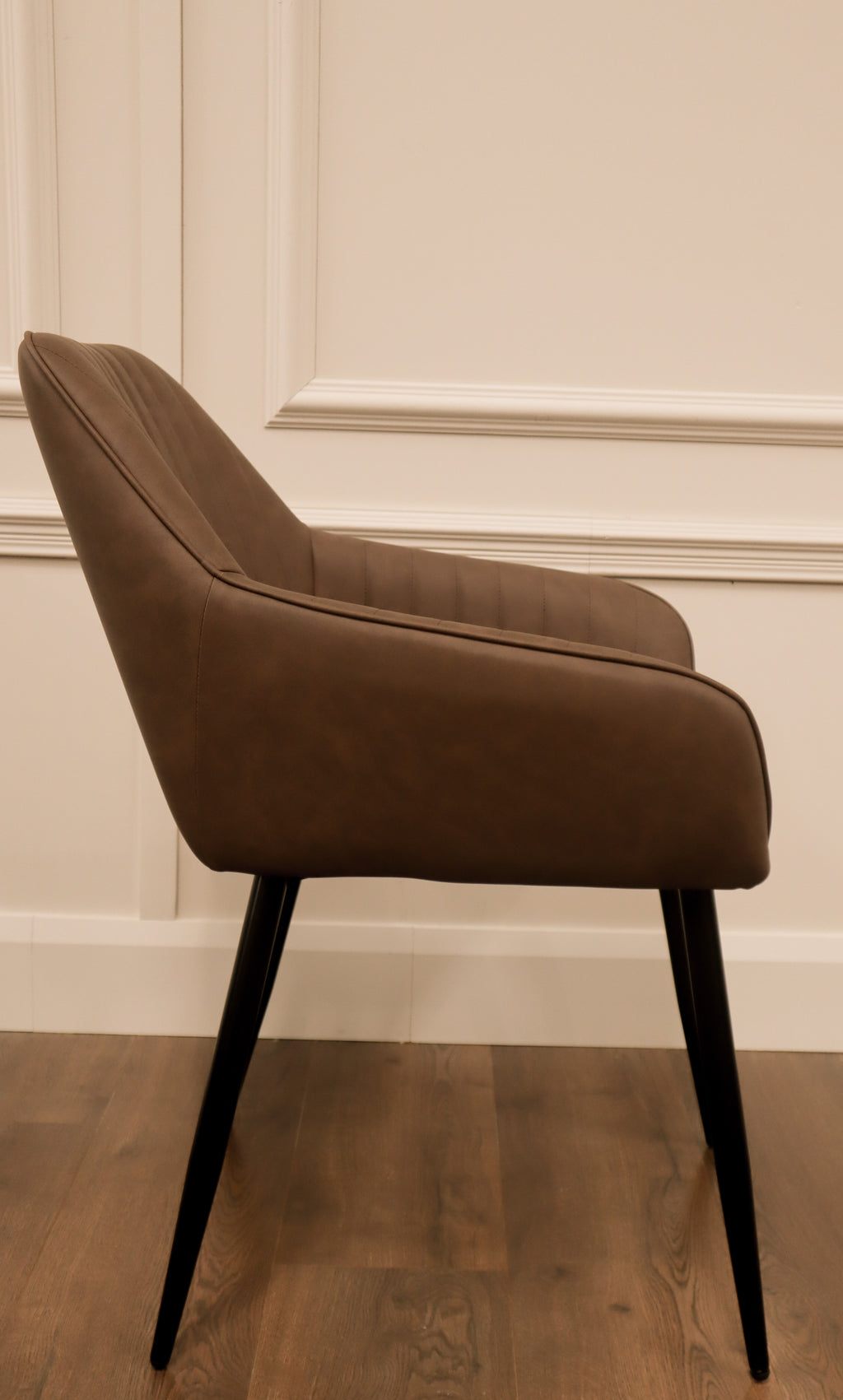 EZ Dining Chair - Brown PU