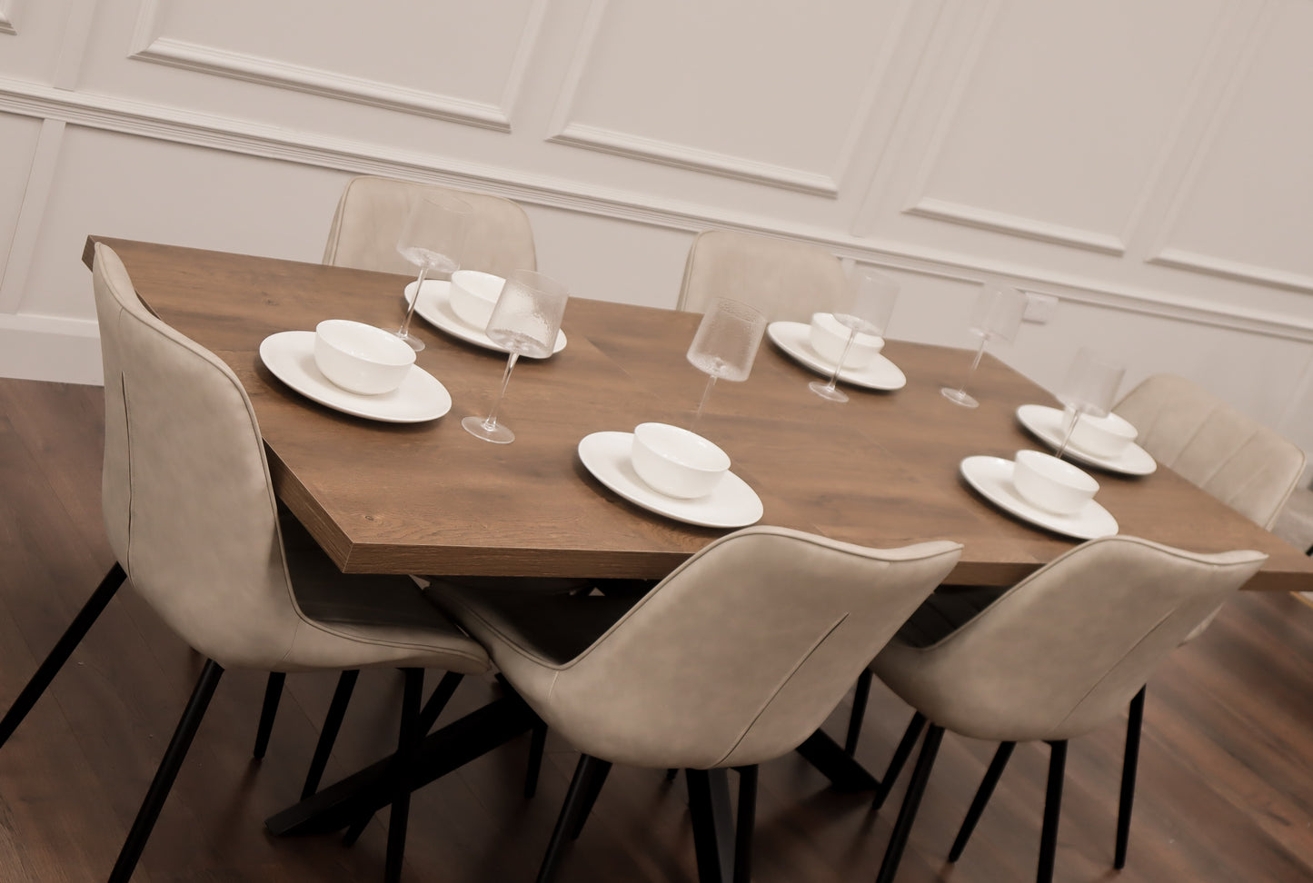 Pan Dark 1.6m/2m + 6 Tilly Taupe  PU