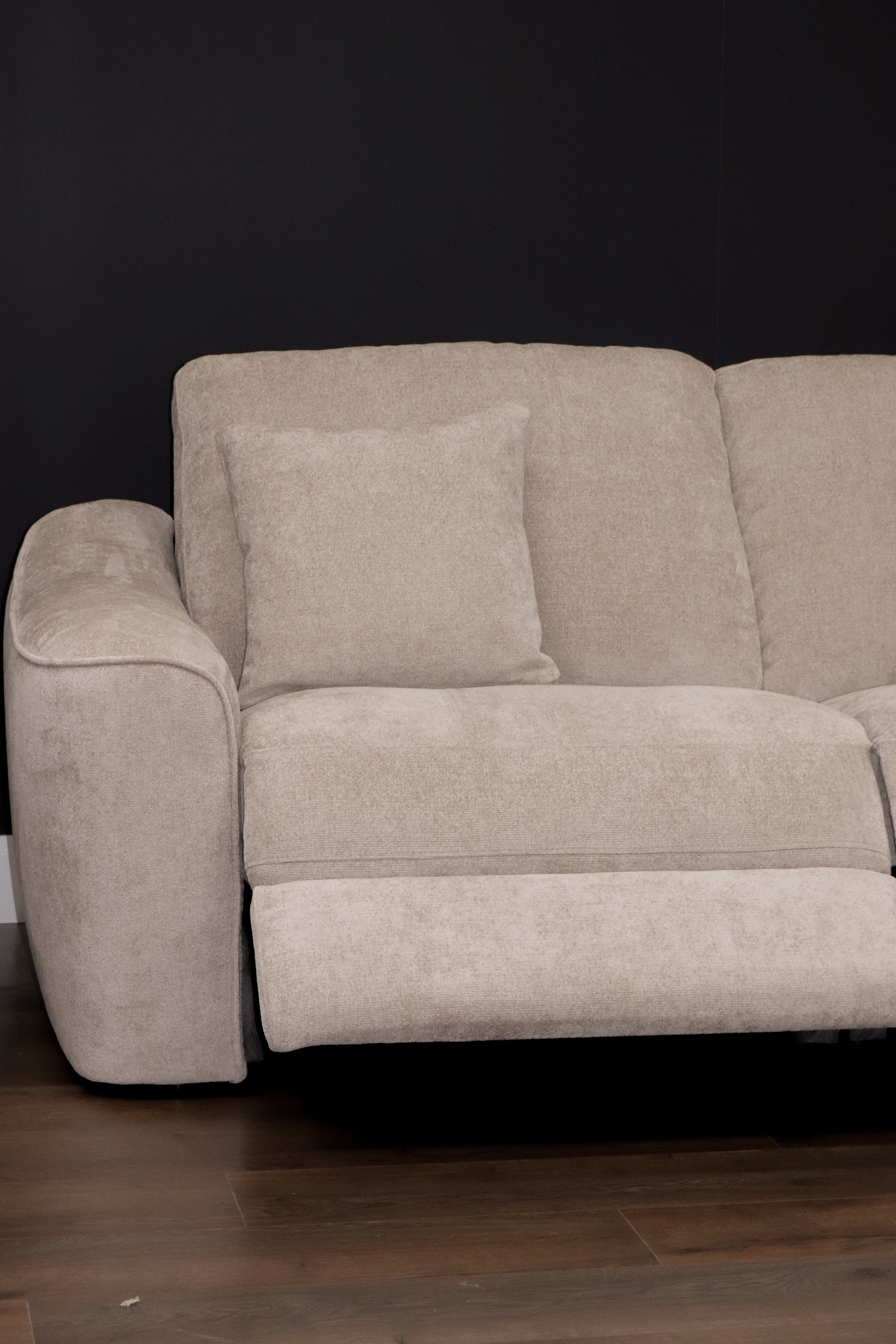 Grand Haven Power Corner - Chenille Stone Beige