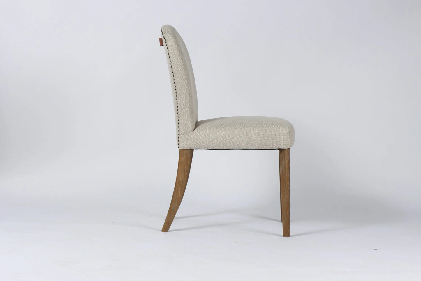 Jenny Dining Chair - Oatmeal Linen Fabric
