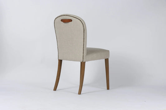 Jenny Dining Chair - Oatmeal Linen Fabric