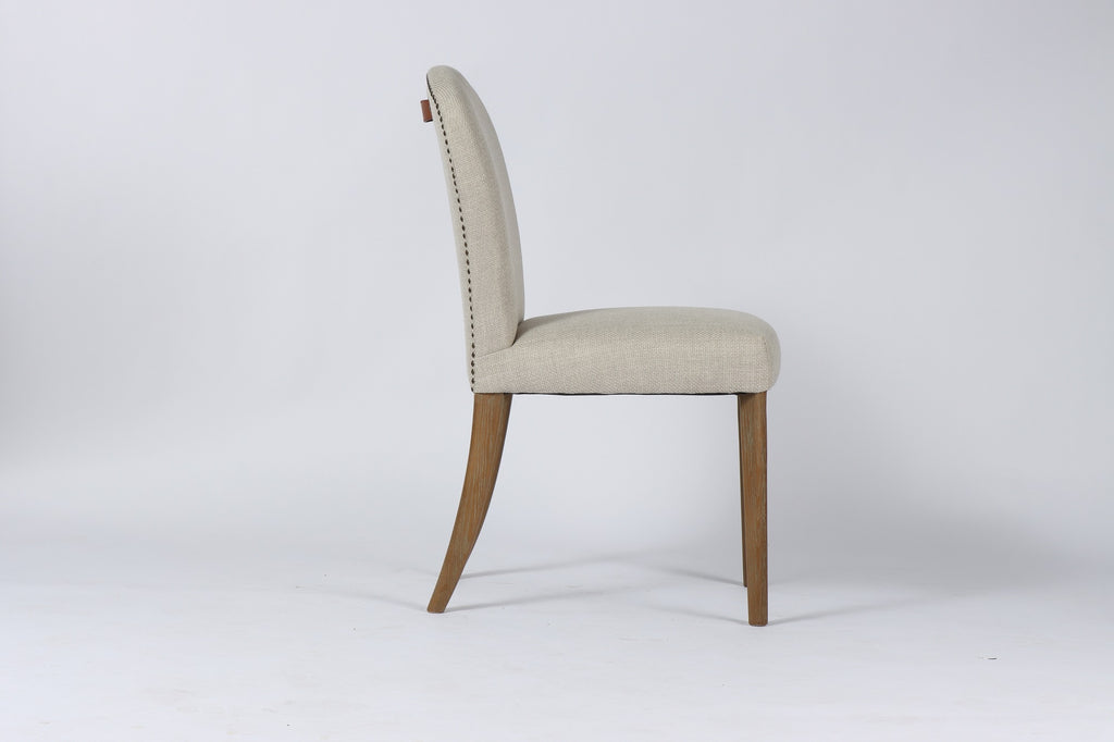 Jenny Dining Chair - Oatmeal Linen