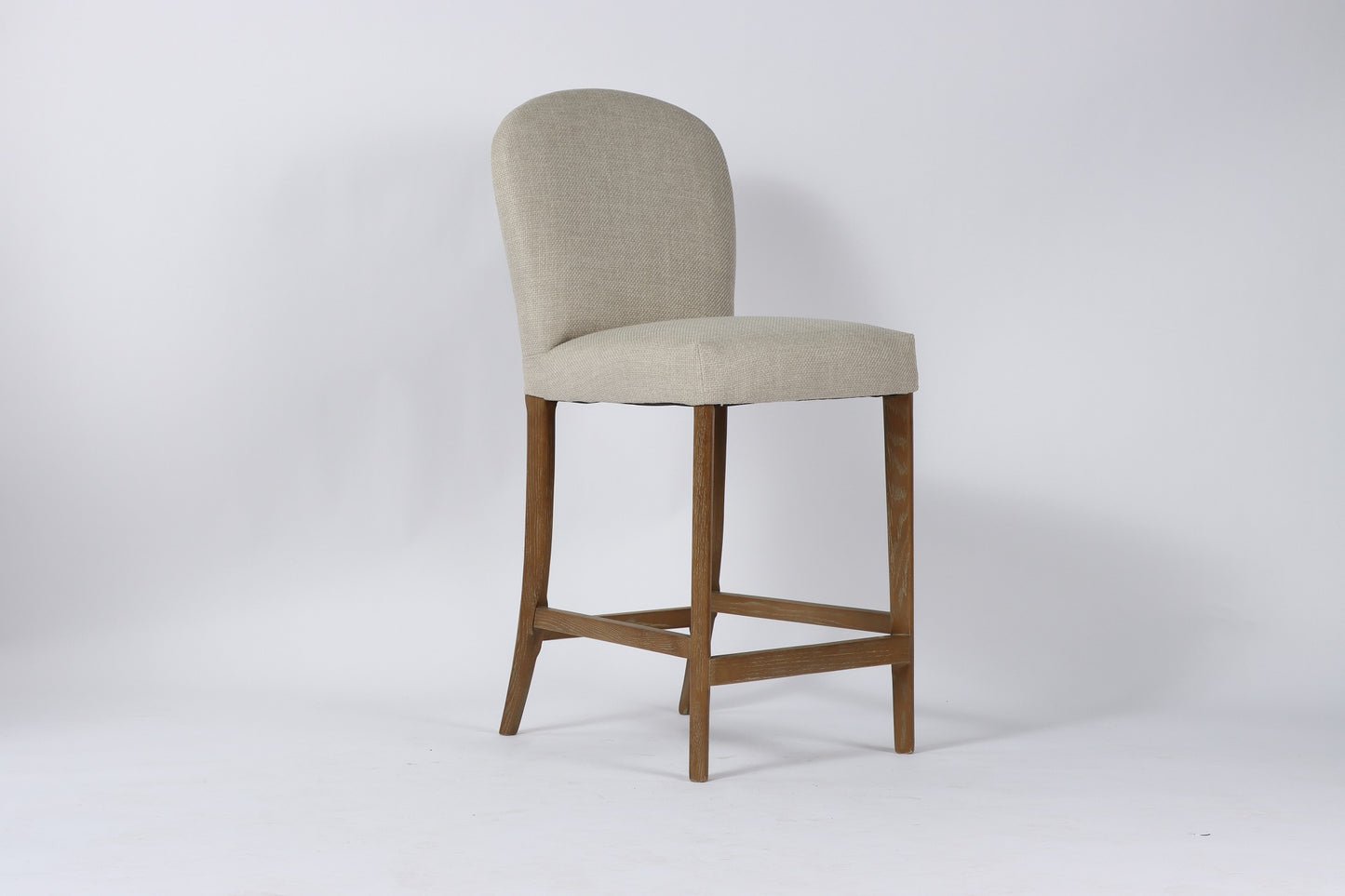 Jenny Bar Stool - Oatmeal Linen