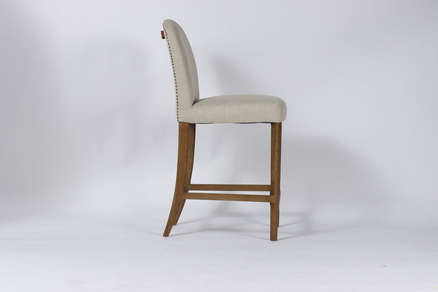 Jenny Bar Stool - Oatmeal Linen