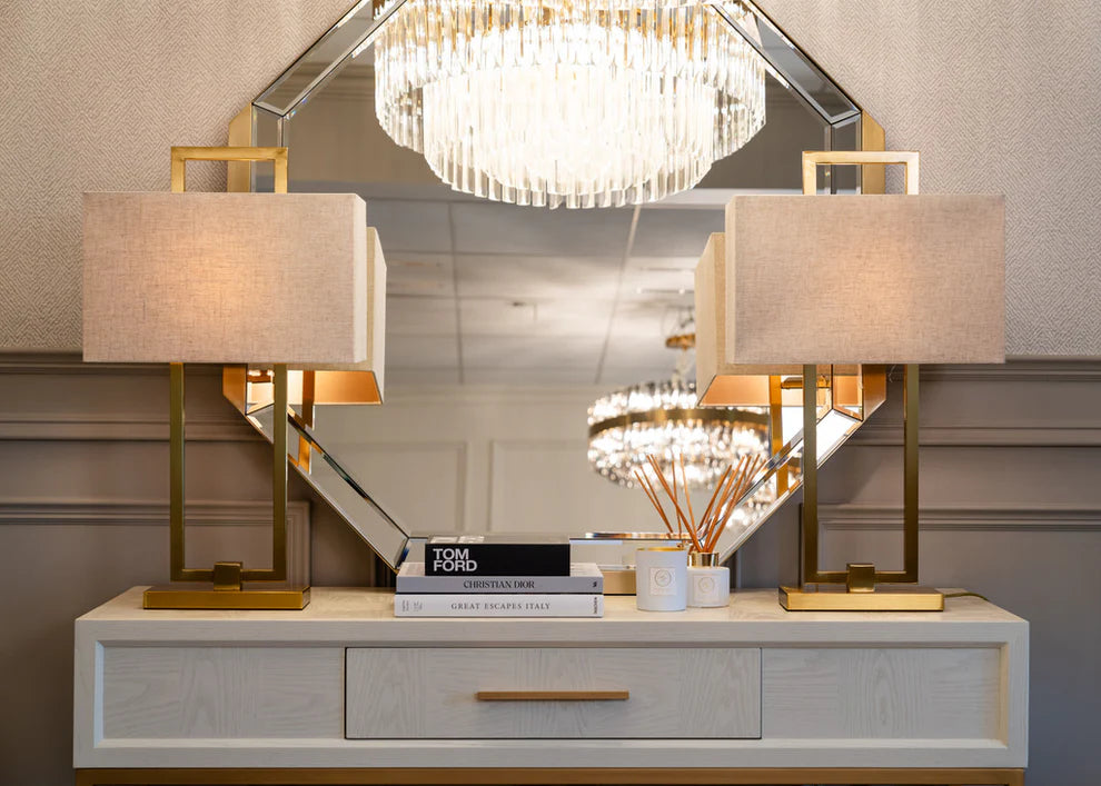 Jade Table Lamp - 72cm