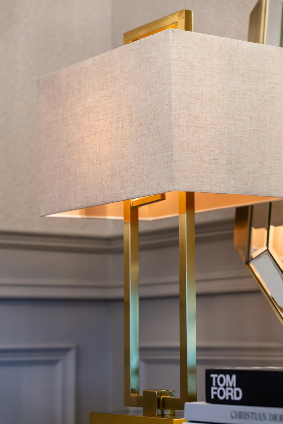 Jade Table Lamp - 72cm