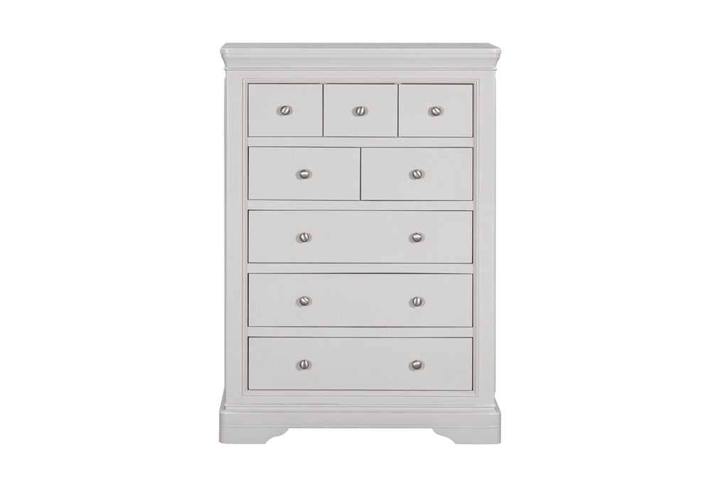 Loire Tall Chest 8 Drawers - Taupe