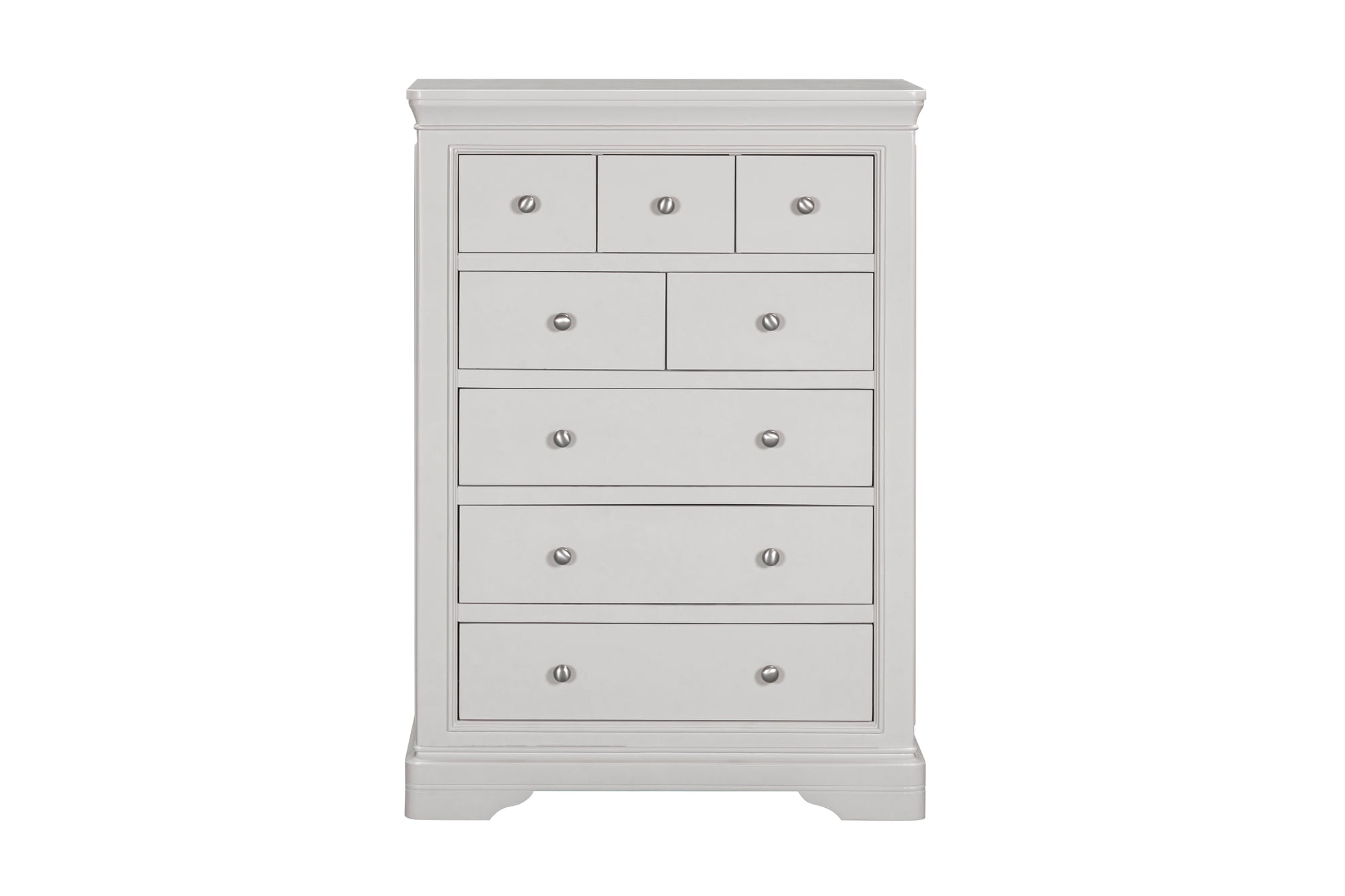 Loire Tall Chest 8 Drawers - Taupe