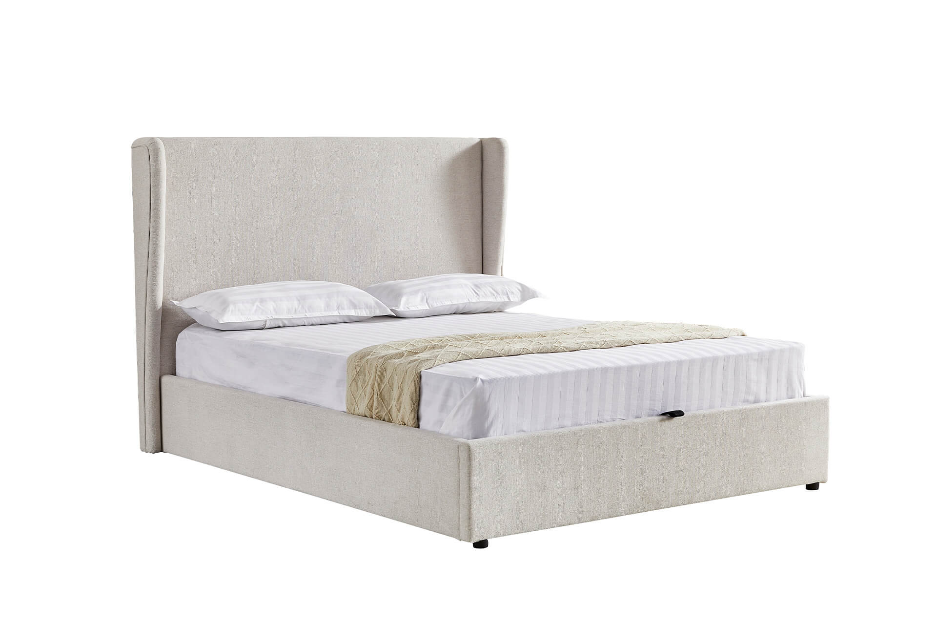 MARGOT Super King  OTTOMAN BED FRAME - Cashmere