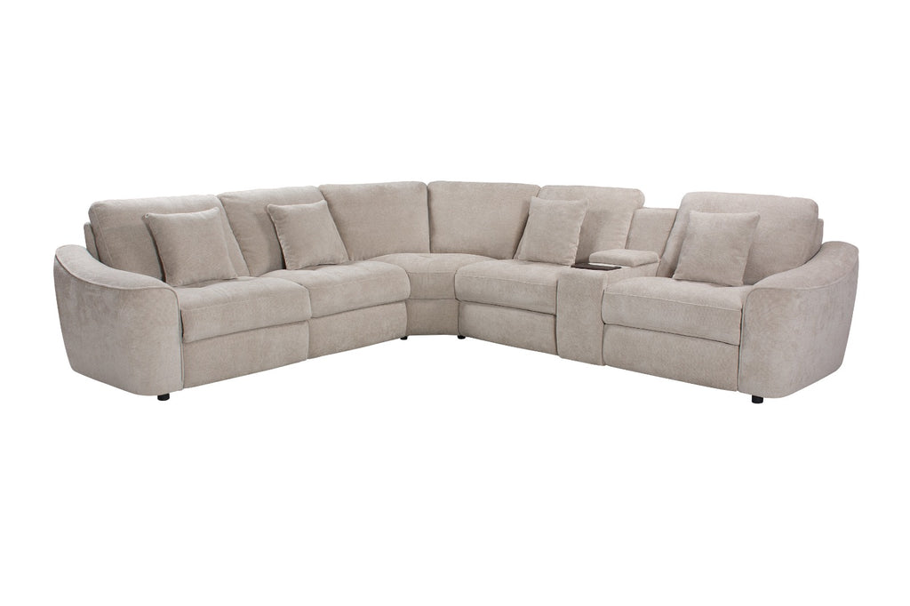 Grand Haven Power Corner - Chenille Stone Beige