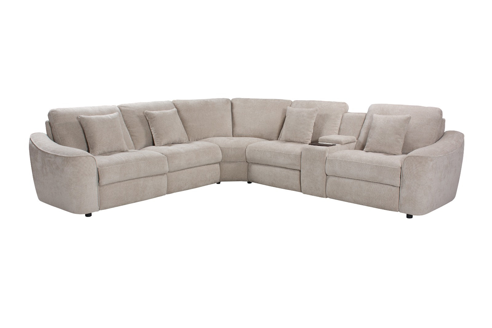 Grand Haven Power Corner - Chenille Stone Beige