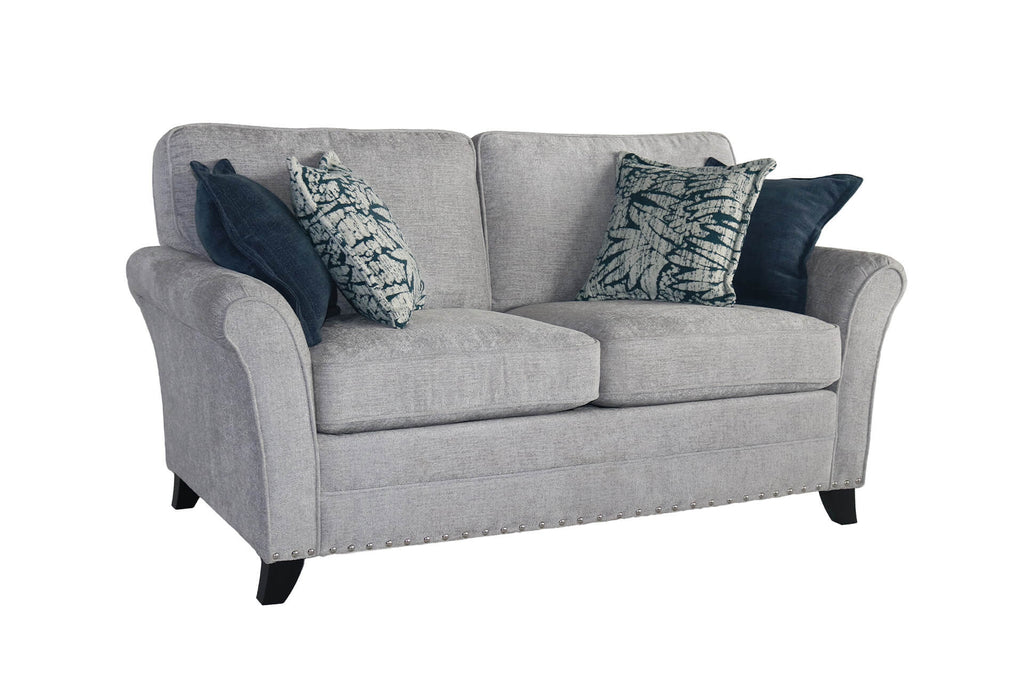 PIPPA 2 SEATER SOFA - SILVER
