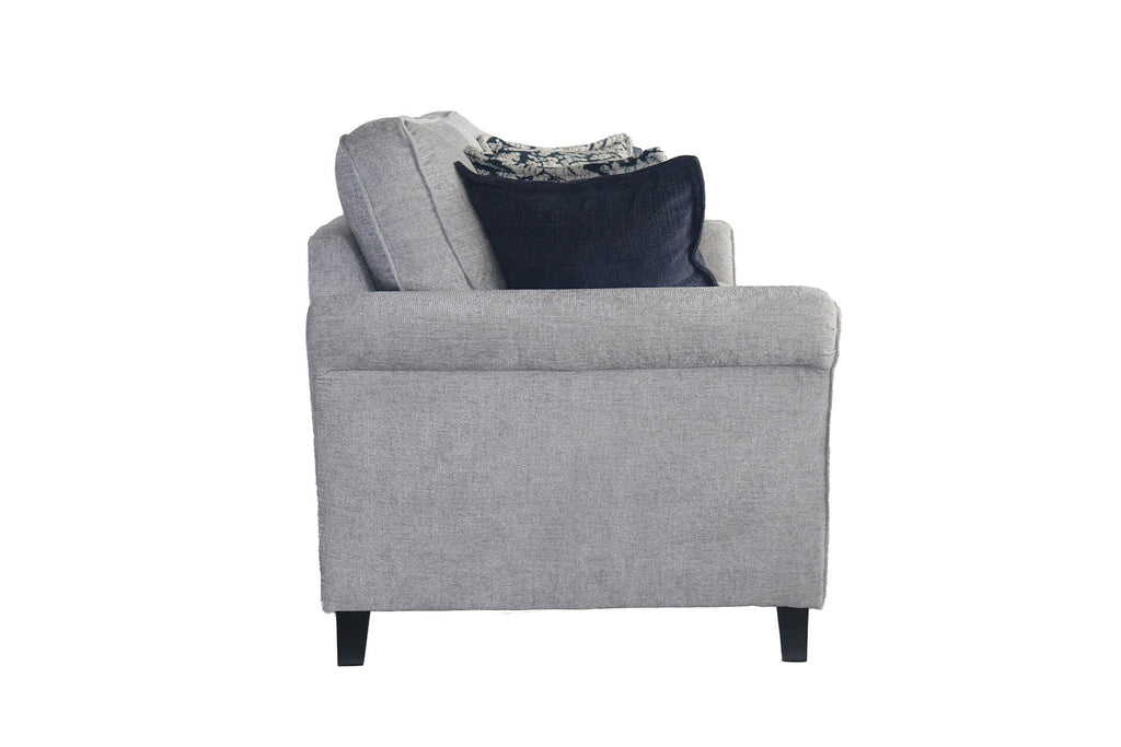 PIPPA 2 SEATER SOFA - SILVER