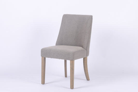 Rosa Dining Chair - Easy Clean Sand Linen