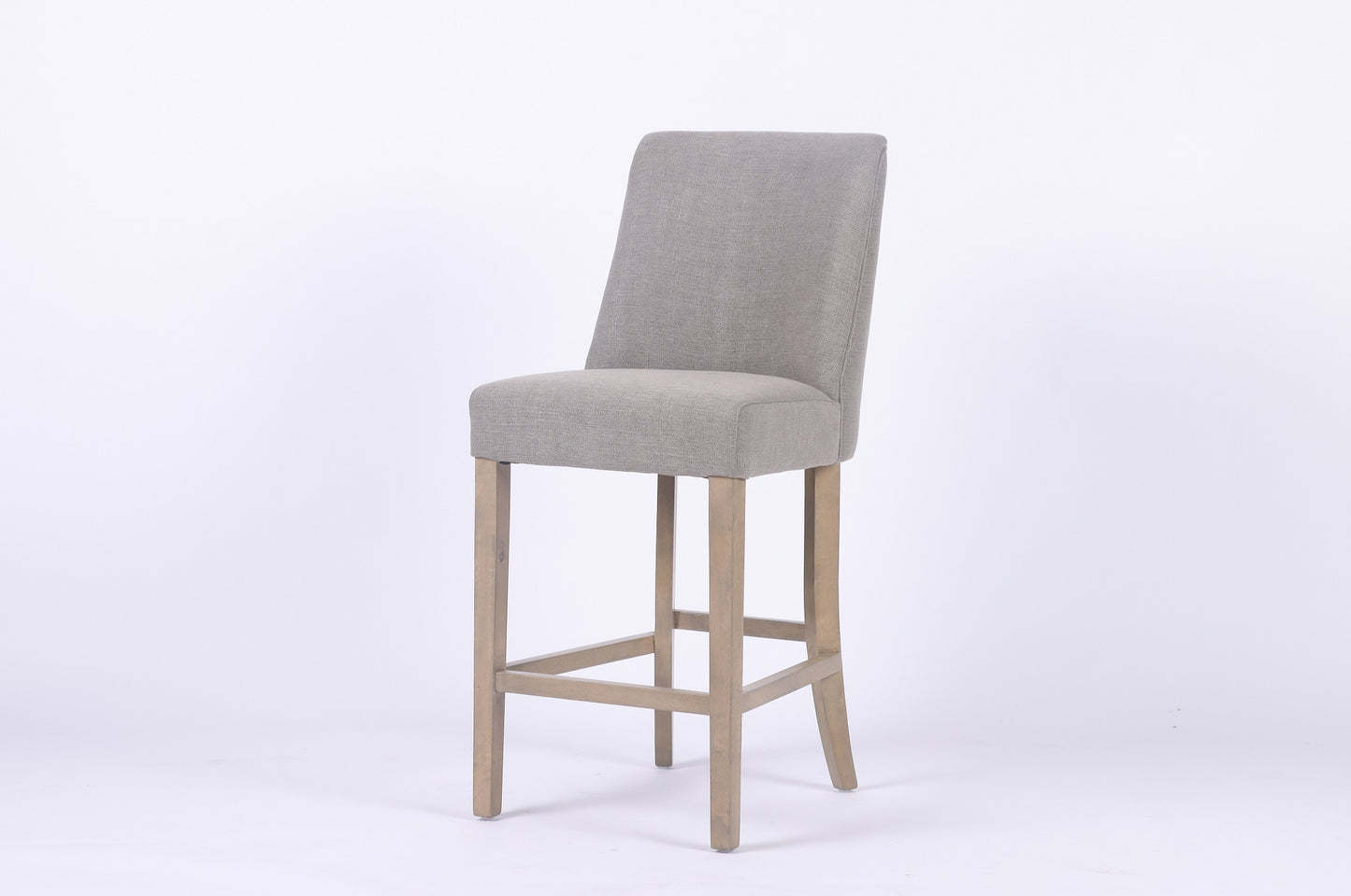 Rosa Bar Stool - Easy Clean Sand Linen