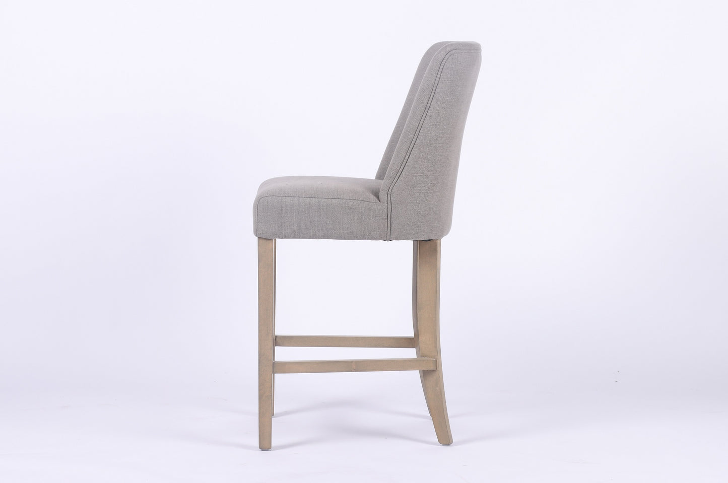 Rosa Bar Stool - Easy Clean Sand Linen