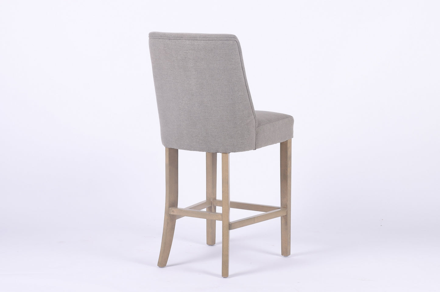 Rosa Bar Stool - Easy Clean Sand Linen