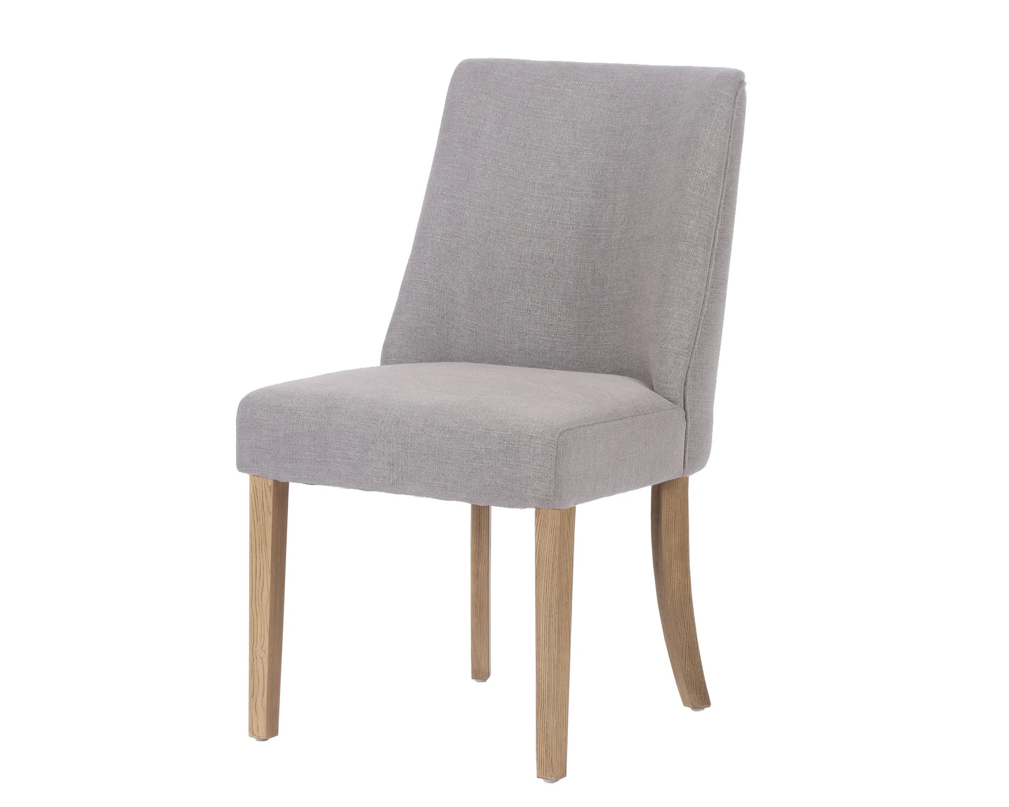 Rosa Dining Chair - Stone Linen Fabric