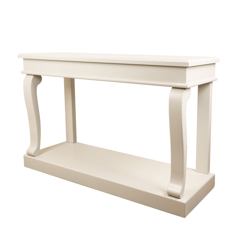 Scroll Console Table Ivory - 130cm