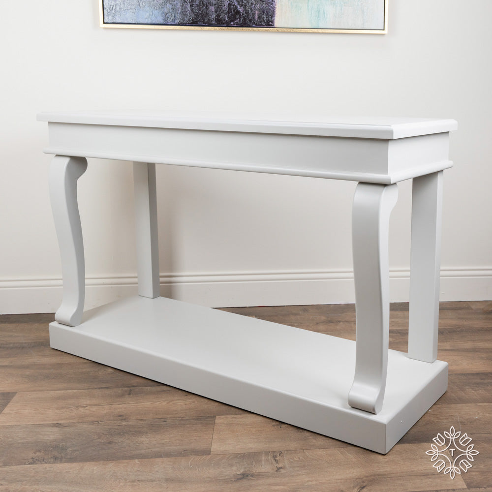 Scroll Console Table Ivory - 130cm