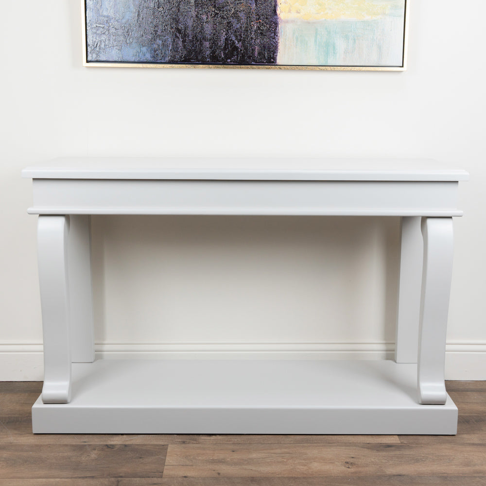 Scroll Console Table Ivory - 130cm