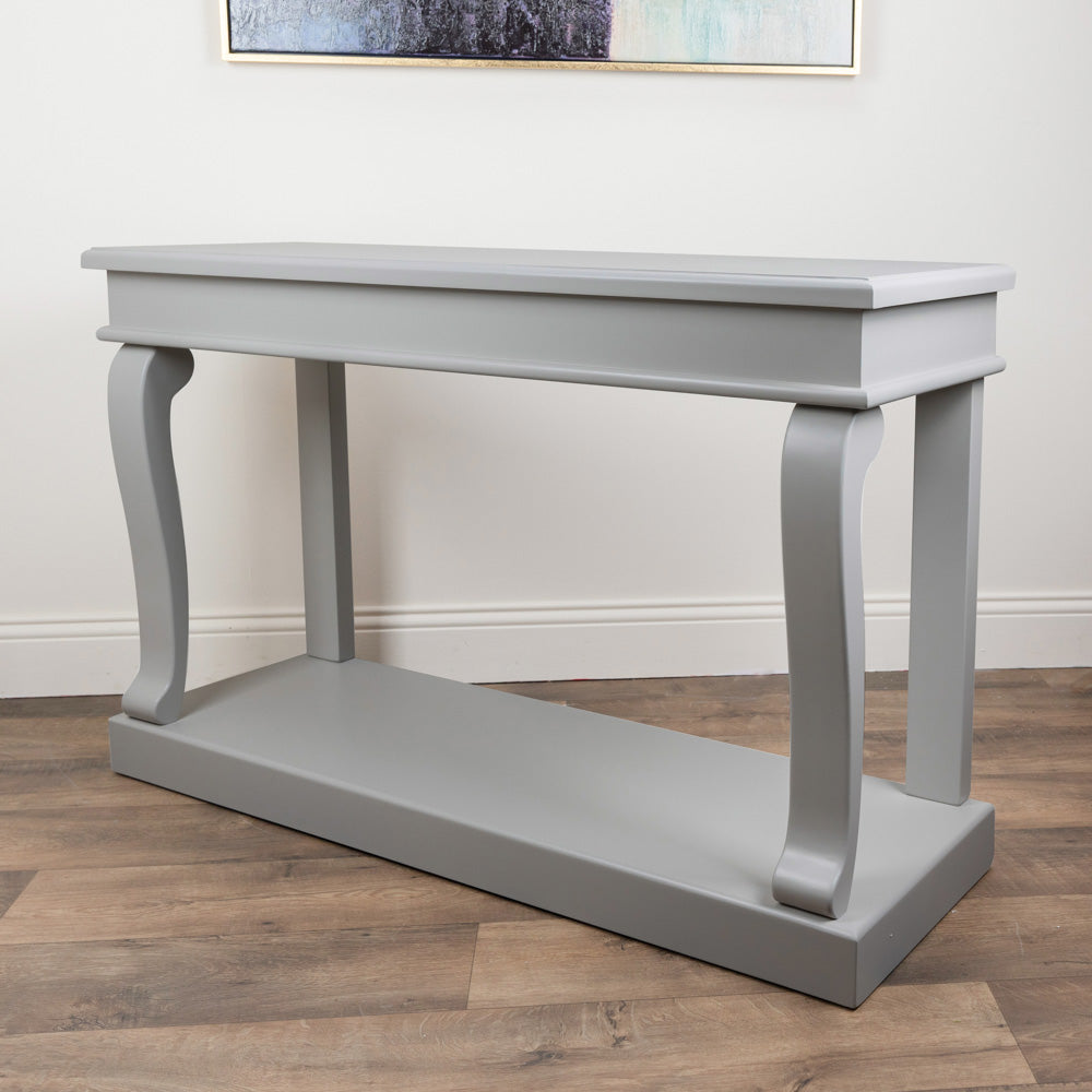 Scroll Console Table Grey - 130cm