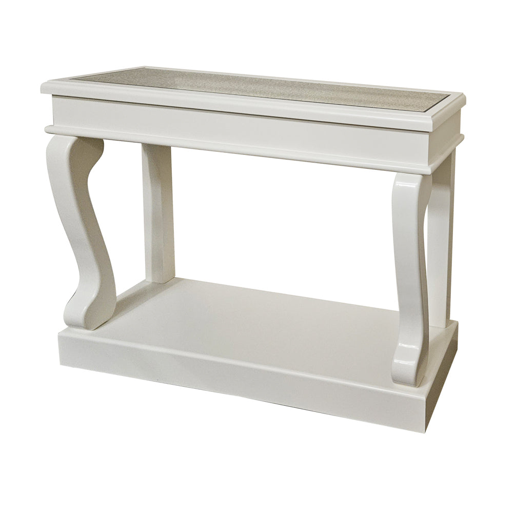 Scroll Ivory 120cm with antique mirror top
