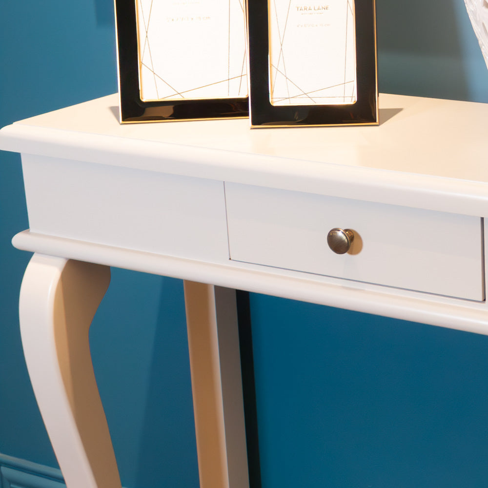 Scroll  90cm with drawer - Grey