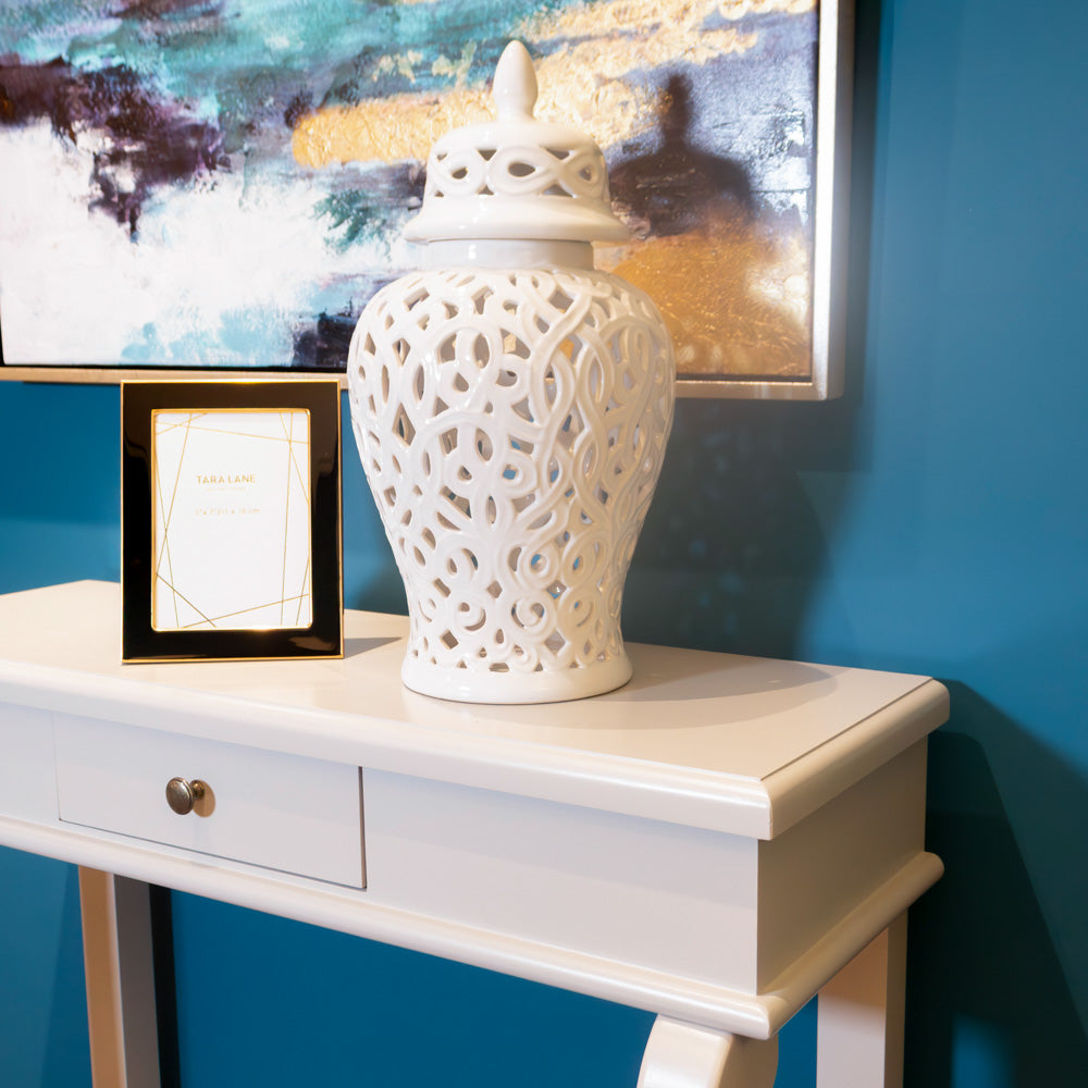 Scroll  90cm with drawer - Grey