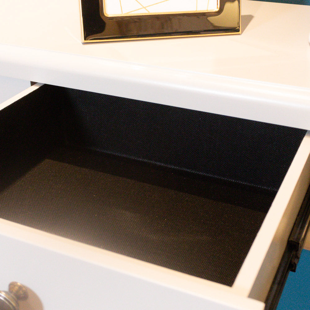 Scroll  90cm with drawer - Grey