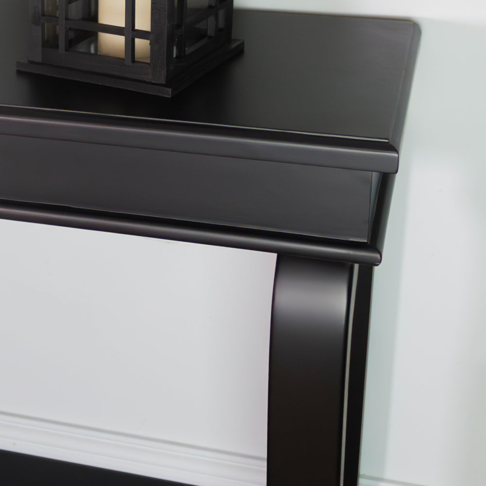 Scroll Console Table Black - 130cm