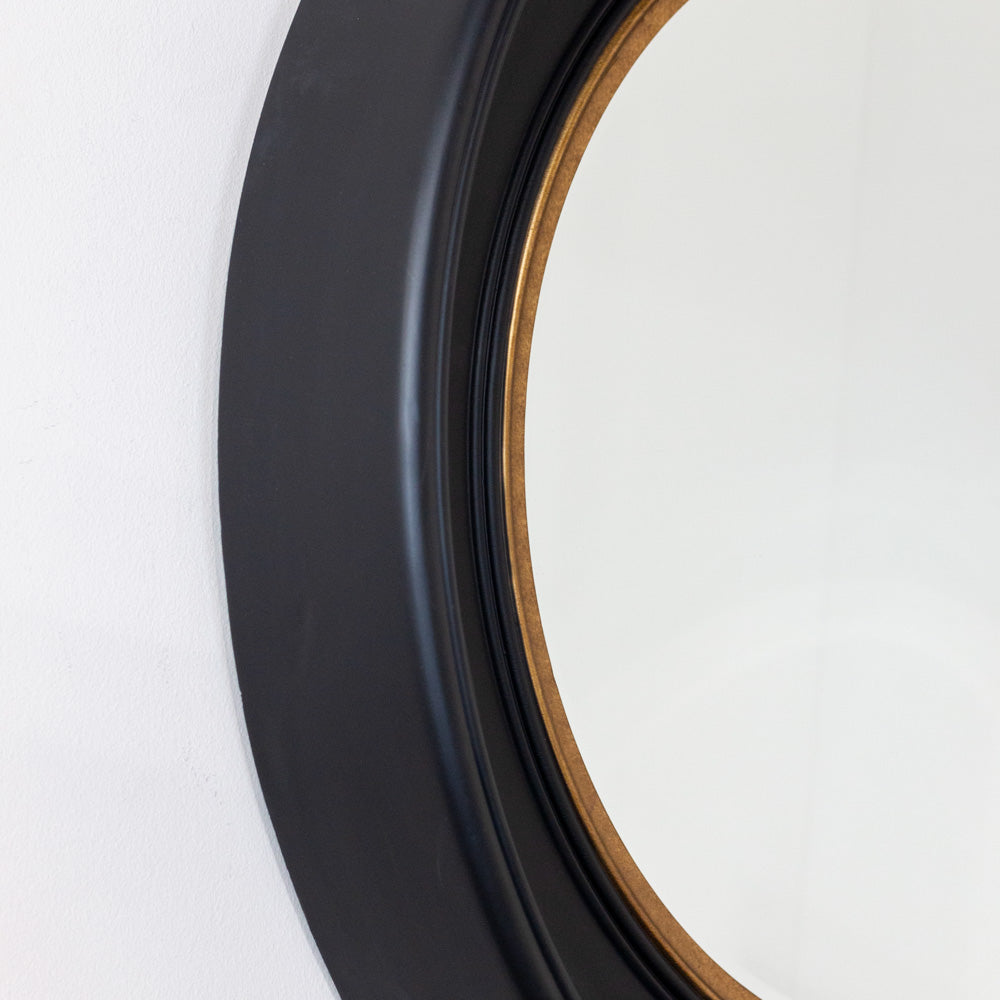 Marcella Mirror 90cm - Black