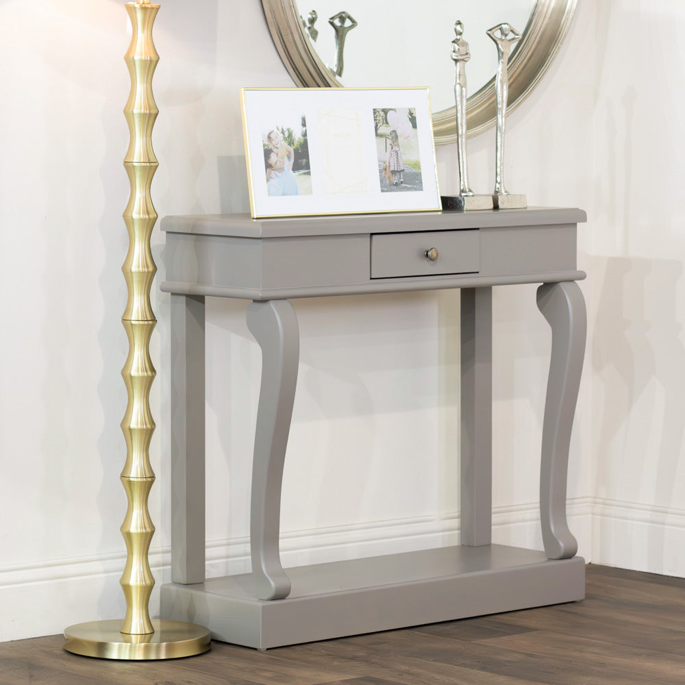Scroll  90cm with drawer - Mink