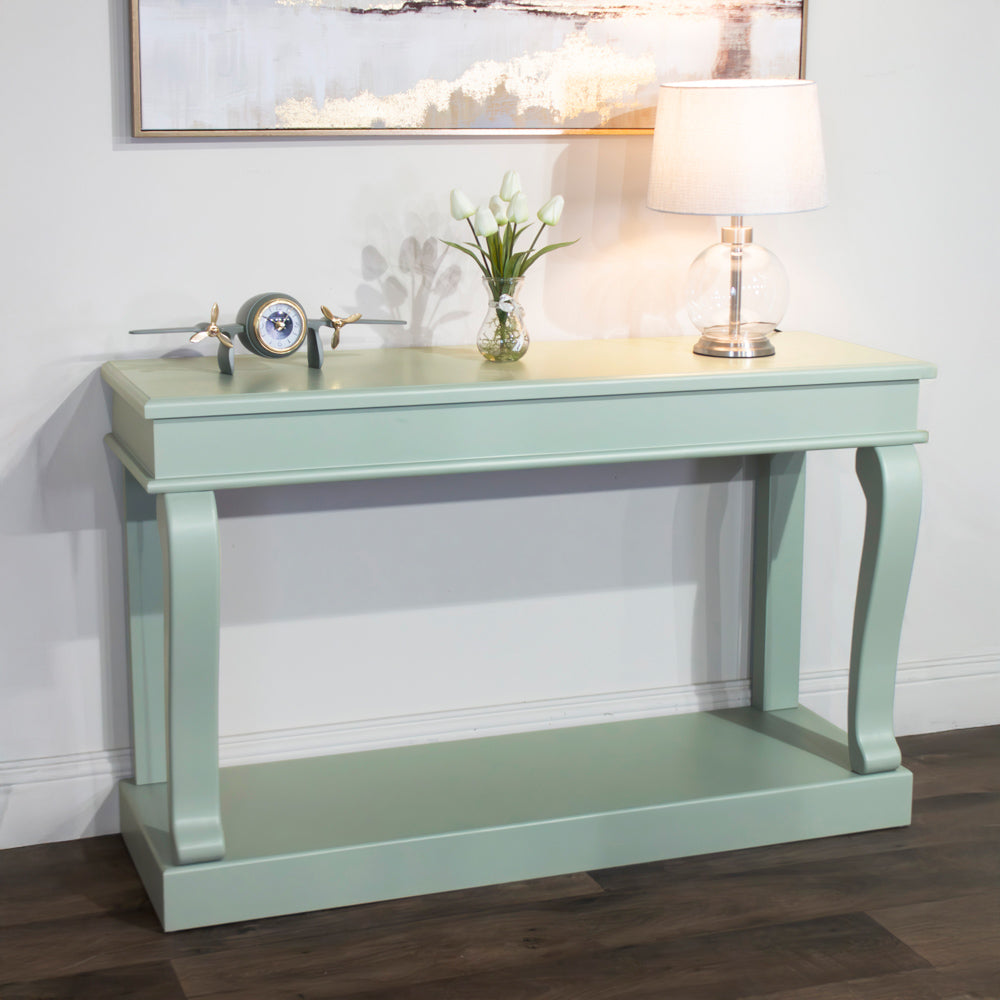 Scroll Console Table Sage - 130cm