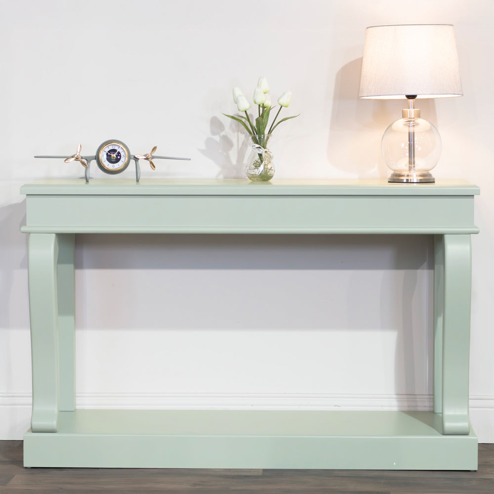Scroll Console Table Sage - 130cm