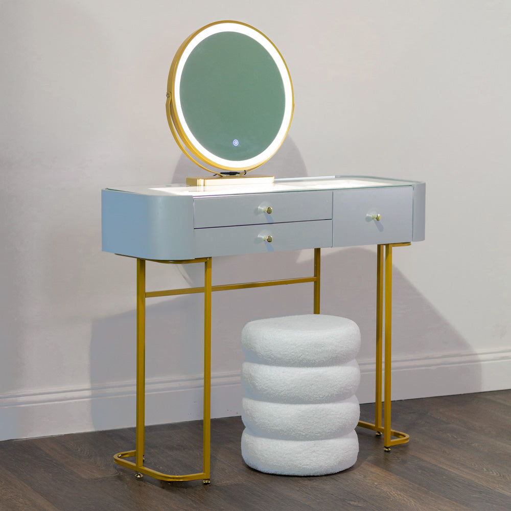 Teely Plus Dressing Table Set 92cm  - Grey
