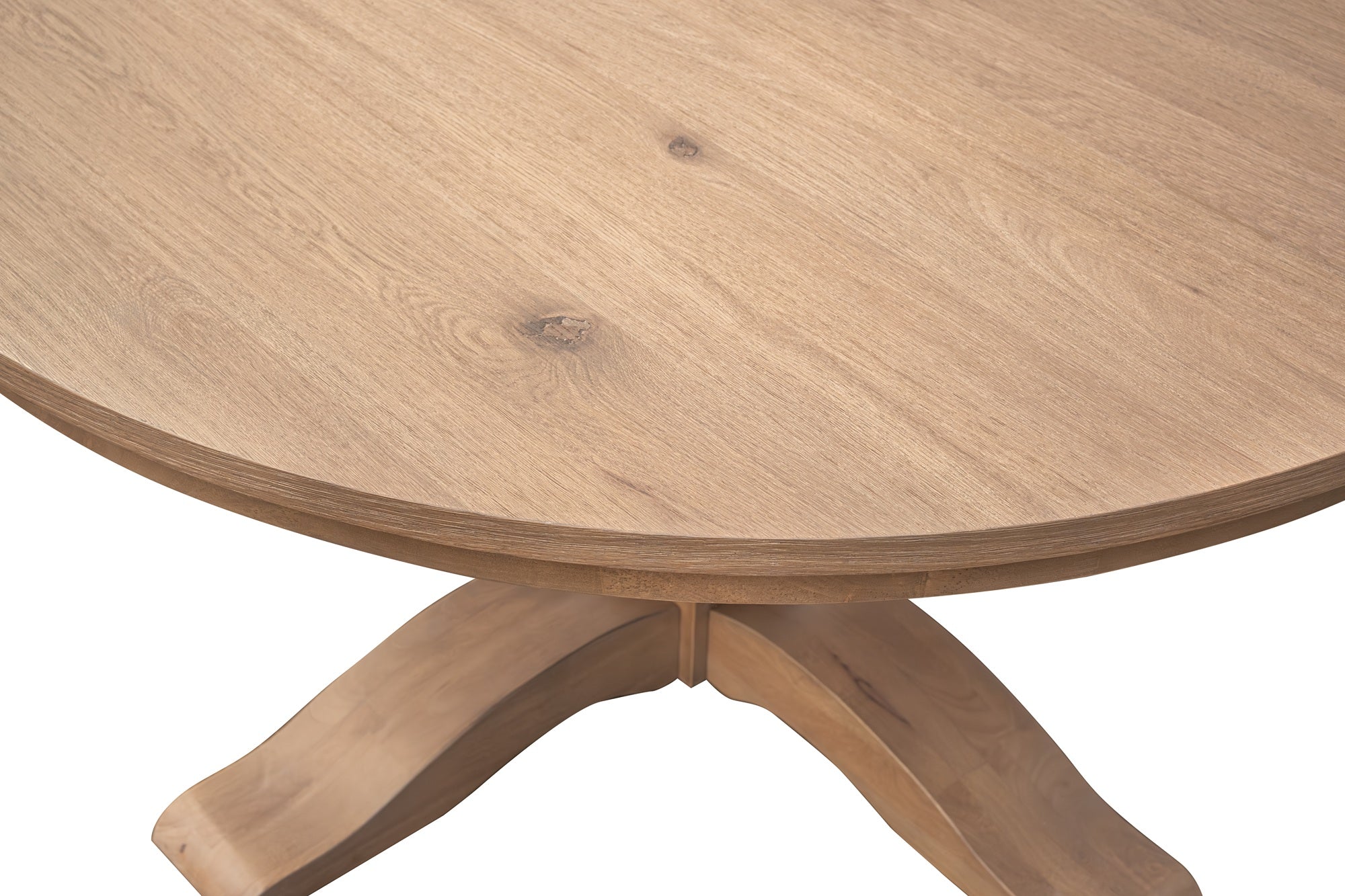 Westbury 155cm Round Oak