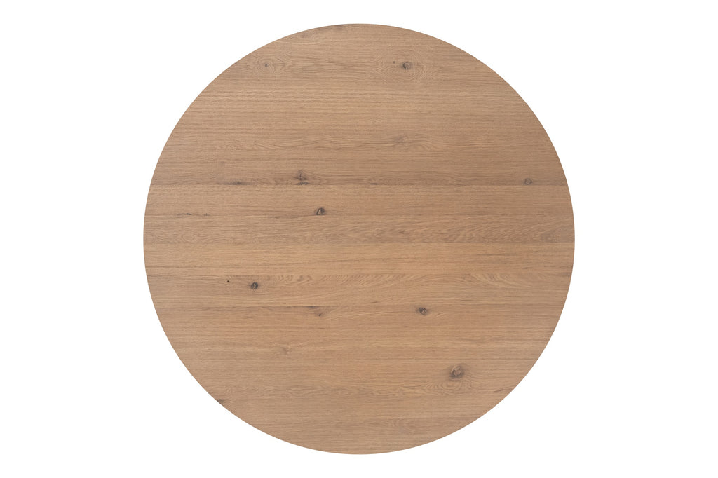 Westbury 155cm Round Oak