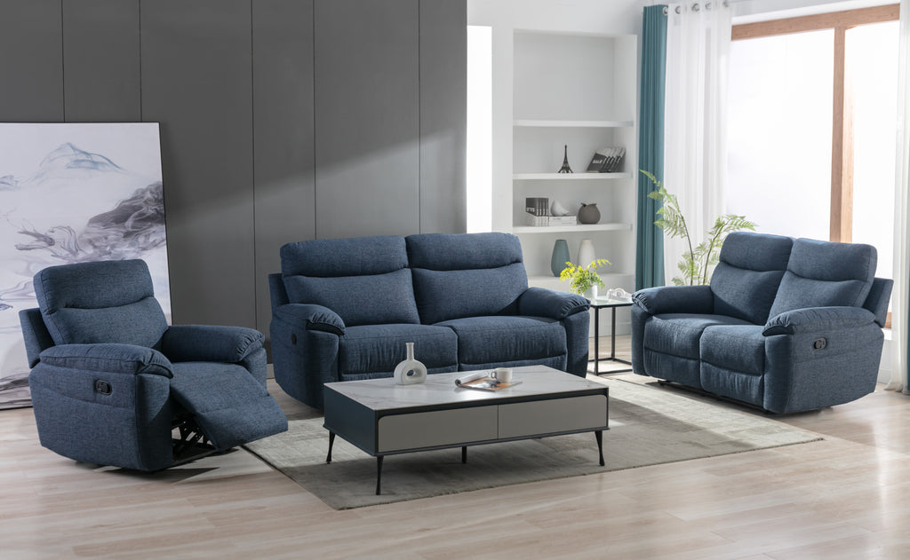 Layla Sofa Range - Dark Blue