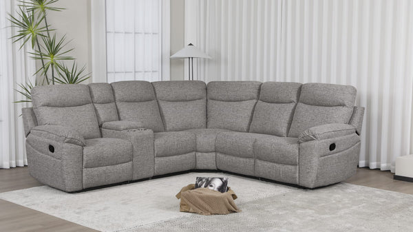 Layla Corner Sofa- Dark Brown