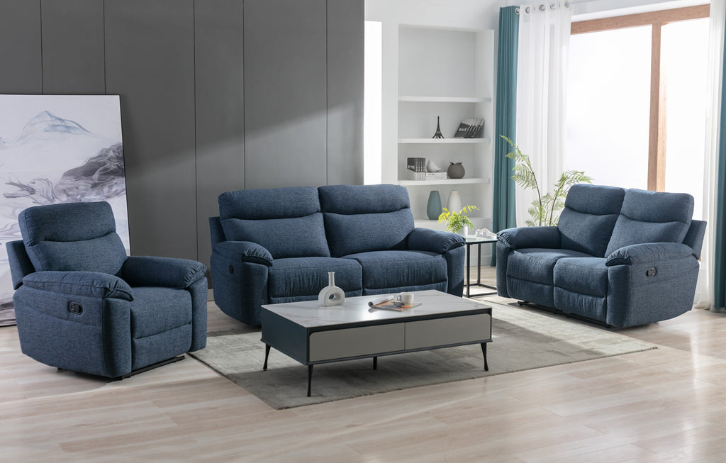 Layla Sofa Range - Dark Blue