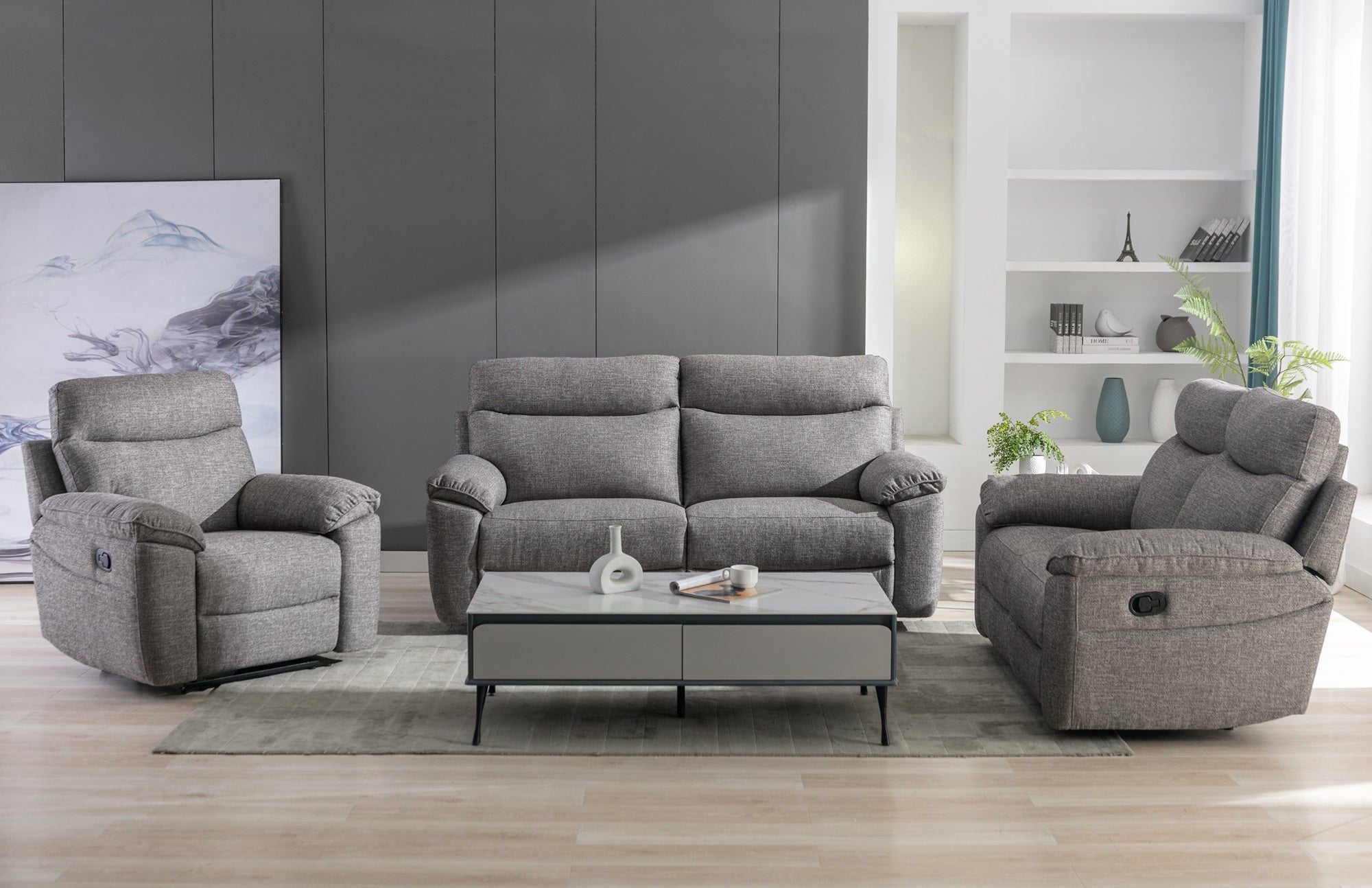 Layla Sofa Range - Dark Grey