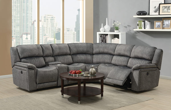 Alaska Manual Corner - Light Grey Fabric
