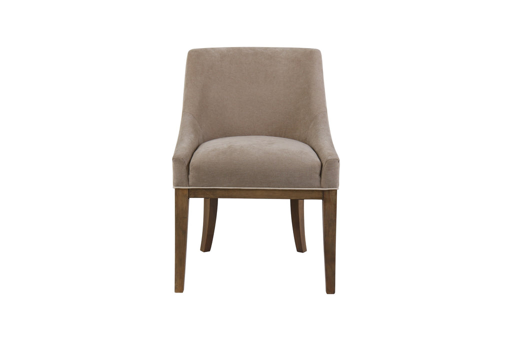 Louis Upholstered Dining Chair – Soft Mink